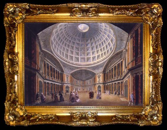 framed  William Hodges The Pantheon,Oxford Street, ta009-2